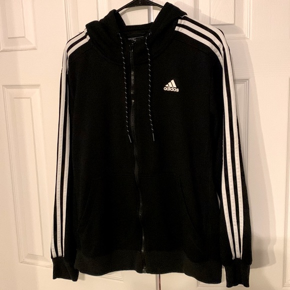 adidas Tops - Adidas Zip Up Hoodie. Size L. Lightly Worn.